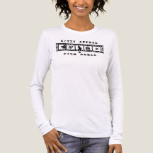 T-shirt blanc à manches longues Kitty Appeal & Fil