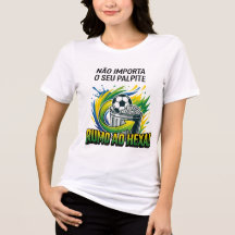 T-shirt Brésil Objectif Hexa - Peu Importe Votre P