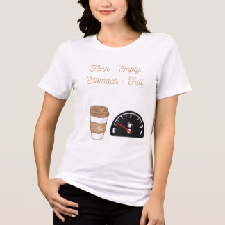 En Tri-matière T-shirt café