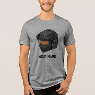 En Tri-matière T-Shirt Casque de Gamer Tactique