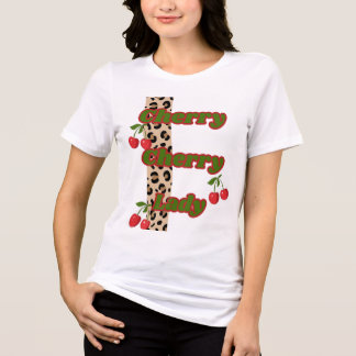 En Tri-matière T-shirt Cherry Cherry Lady
