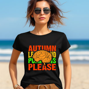 En Tri-matière T-shirt Citrouille d'automne