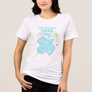 En Tri-matière T-shirt classique de la Journée internationale de