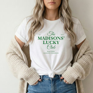En Tri-matière T-Shirt Club Chanceux St. Patrick
