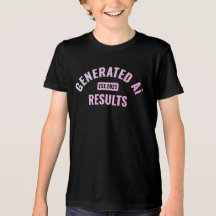 T-shirt d'art texte avec design simple et propre