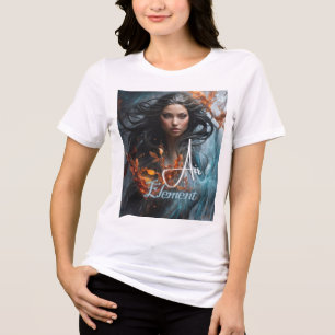 En Tri-matière T-shirt de caractère