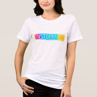 En Tri-matière T-Shirt de femmes motivantes