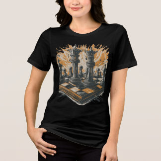 En Tri-matière T-shirt de l'échiquier stratégique