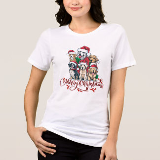 En Tri-matière T-shirt de Noël