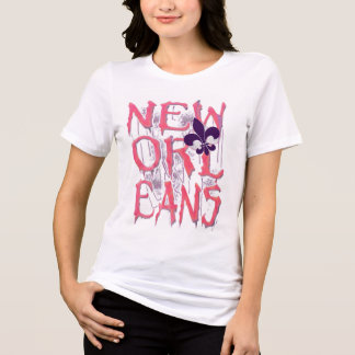 En Tri-matière T-shirt drôle pour les femmes de la Nouvelle-Orléa