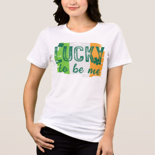 En Tri-matière T-shirt du drapeau irlandais de la Saint-Patrick