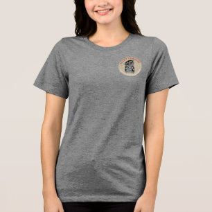 En Tri-matière T-shirt du logo de la paroisse Saint François (fem