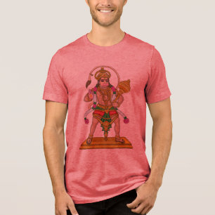 En Tri-matière T-Shirt du Seigneur Hanuman