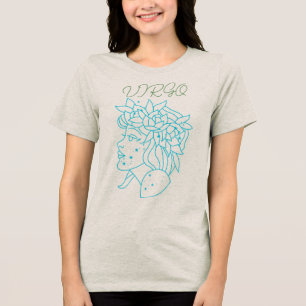En Tri-matière T-shirt élégant signe du zodiaque Vierge Cadeau d'