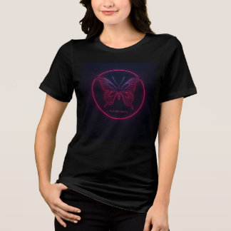 En Tri-matière T-shirt féminin classique - Élégance intemporelle