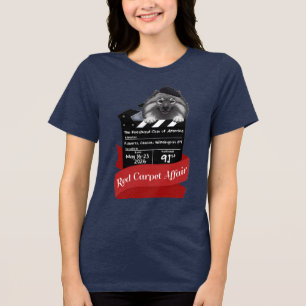 En Tri-matière T-shirt féminin national Keeshond 2026
