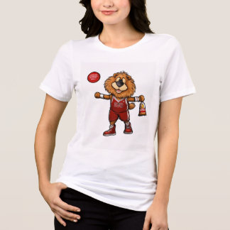 En Tri-matière T-shirt femme