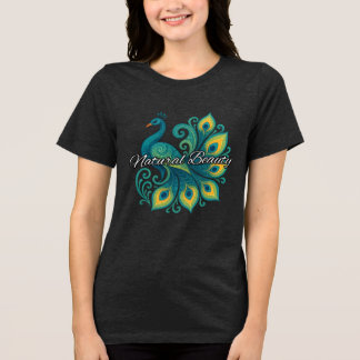 En Tri-matière T-shirt Femme Bella+Canvas, Blanc, Adu