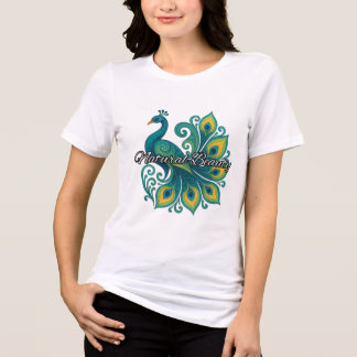En Tri-matière T-shirt Femme Bella+Canvas, Blanc, Adu