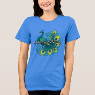En Tri-matière T-shirt Femme Bella+Canvas, Blanc, Adu