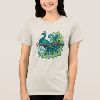 En Tri-matière T-shirt Femme Bella+Canvas, Blanc, Adu