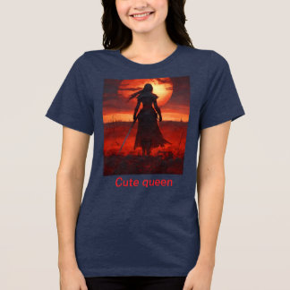 En Tri-matière T-shirt femme et t-shirt reine meilleur t-shirt