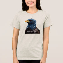T-shirt fille Aigle patriotique