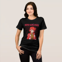 T-Shirt Fille Rock Nerd