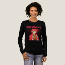 T-Shirt Fille Rock Nerd