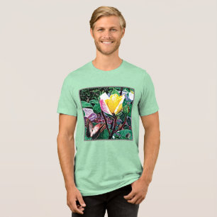 En Tri-matière T-Shirt Flamme Dorée
