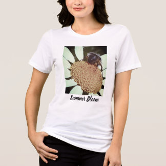 En Tri-matière T-shirt Fleur d'Été Abeille sur Marguerite | Natur