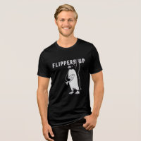 T-shirt "Flippers Up" - Tech Rebellion Graphic Tee