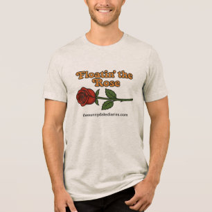 En Tri-matière T-shirt Floatin' the Rose Sunnydale Diaries