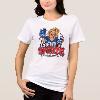 En Tri-matière T-shirt Go Sports Ladies