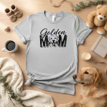 T-shirt Golden MOM | Maman Chien Retriever Doré Sh