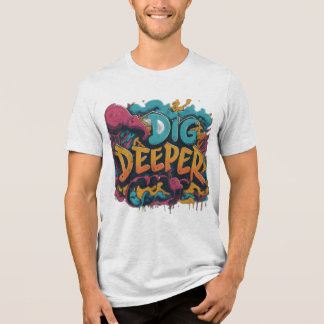 En Tri-matière T-shirt Graphic Deeper