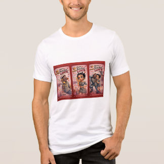 En Tri-matière T-shirt graphique à triple vision PowerOf3Brand Re