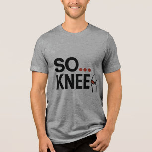 En Tri-matière T-shirt graphique avec un jeu de mots drôle sur le