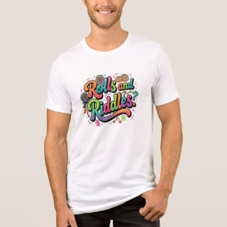 En Tri-matière T-shirt graphique Cinnamon Rolls, Puzzle & Key