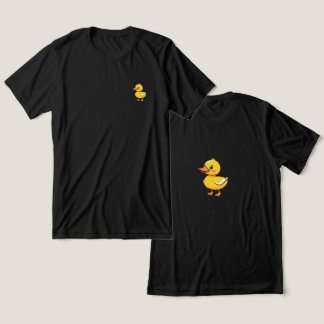 En Tri-matière T-shirt graphique minimaliste de canard