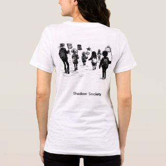 En Tri-matière T-Shirt Graphique Minimaliste de Streetwear Urbain