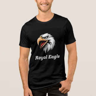 En Tri-matière T-Shirt Graphique Royal Eagle