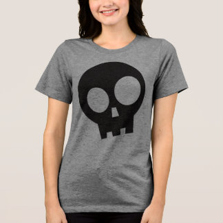 En Tri-matière T-shirt Halloween Pirate crâne