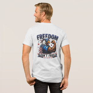En Tri-matière T-Shirt homme aigle patriotique Freedom Isnt Free