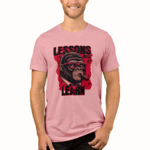T-Shirt Homme Leçons de Patron Gorille Apprendre l