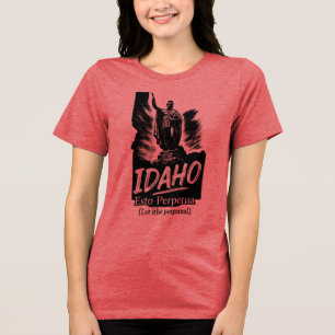 En Tri-matière T-shirt Idaho "Esto Perpetua"...