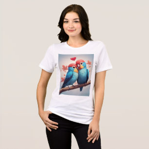En Tri-matière T-shirt inséparable 415z