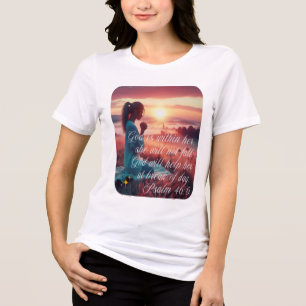 En Tri-matière T-shirt 'Inspirer Faith'