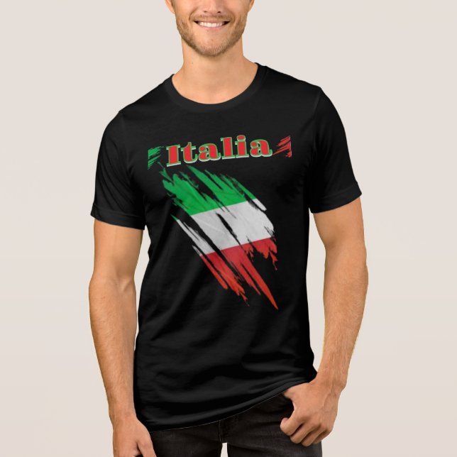 En Tri-matière T-shirt ITALIE (Recto)