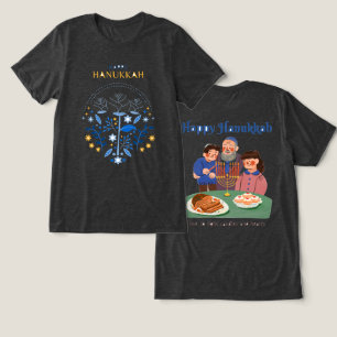 En Tri-matière T-Shirt Joyeux Hanoukka